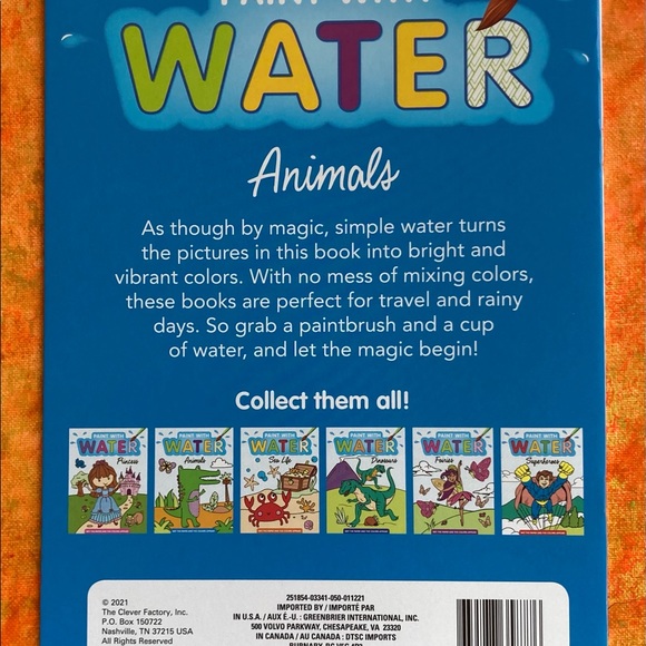New Art Bundle 3 Color with Water Books 5 … - Picture 7 of 12